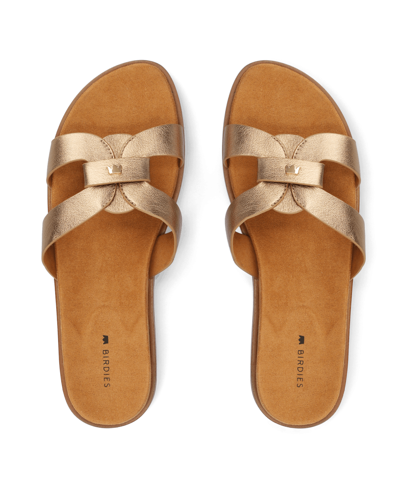 The Sunbird Icon - Gold Leather - view 1
